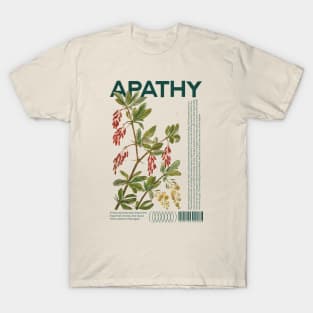 Apathy Sad Sadness Emotions Feelings Wildflower T-Shirt